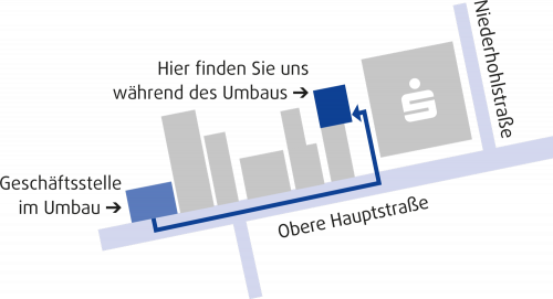 Umbau Herxheim – vorübergehender Standort