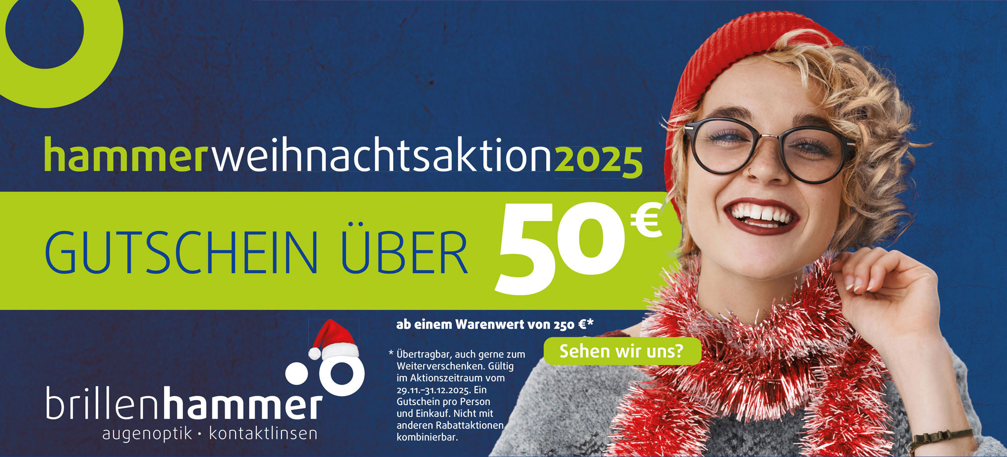 Weihnachtsmailing 2025 50€